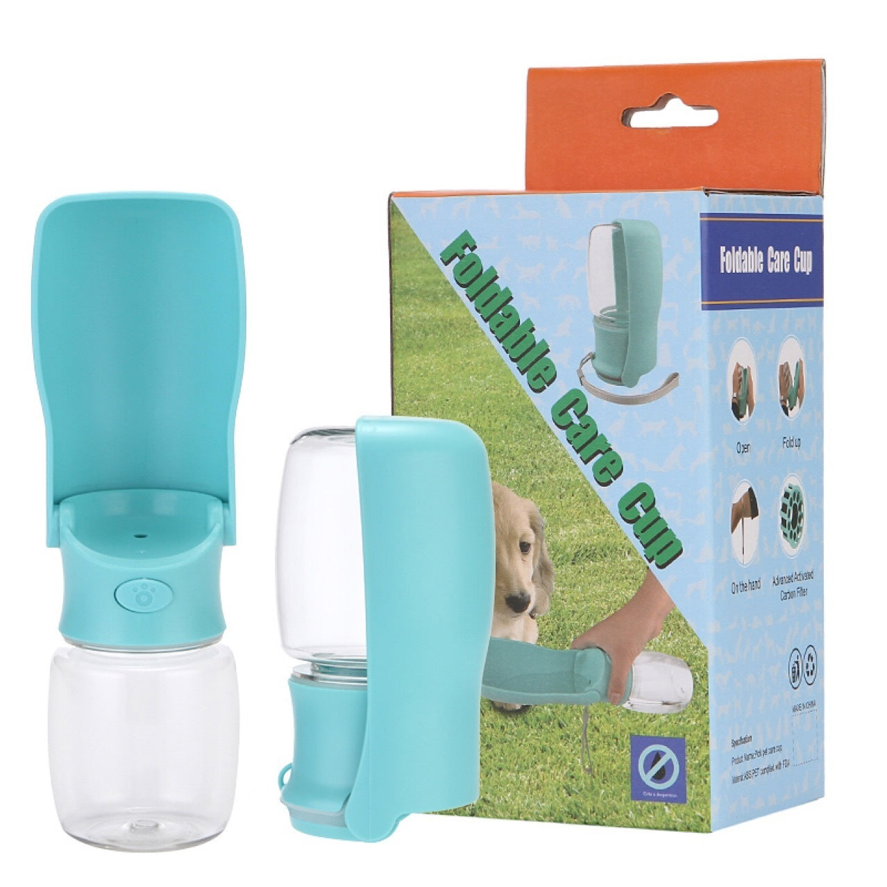 Foldable Dog Water Bottle for Hydration On the Go - Daisy's Amazing Deals