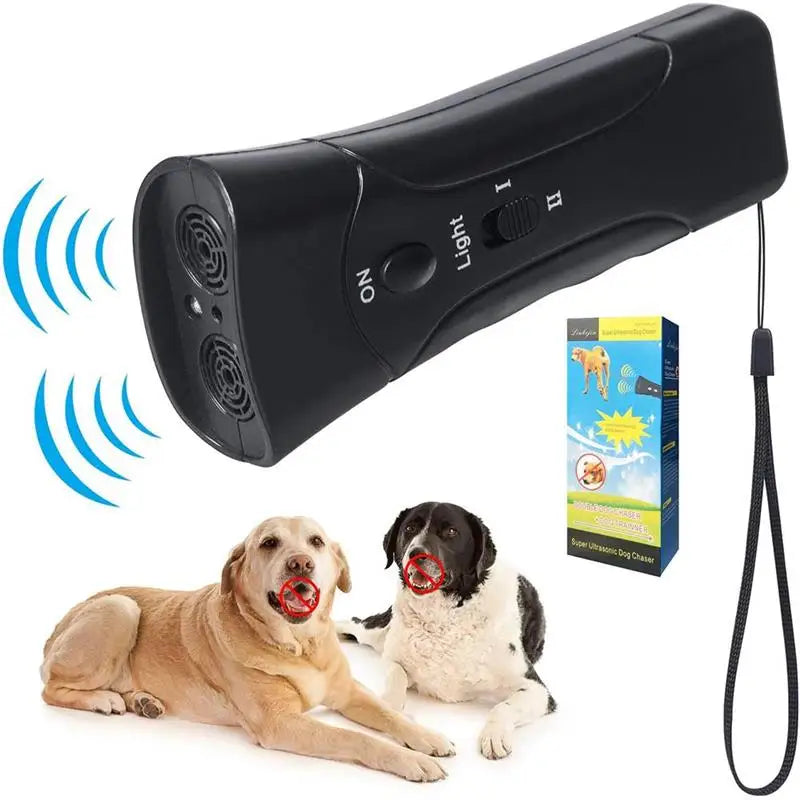Powerful Ultrasonic Dog Repeller & Anti-Bark Trainer - Daisy's Amazing Deals