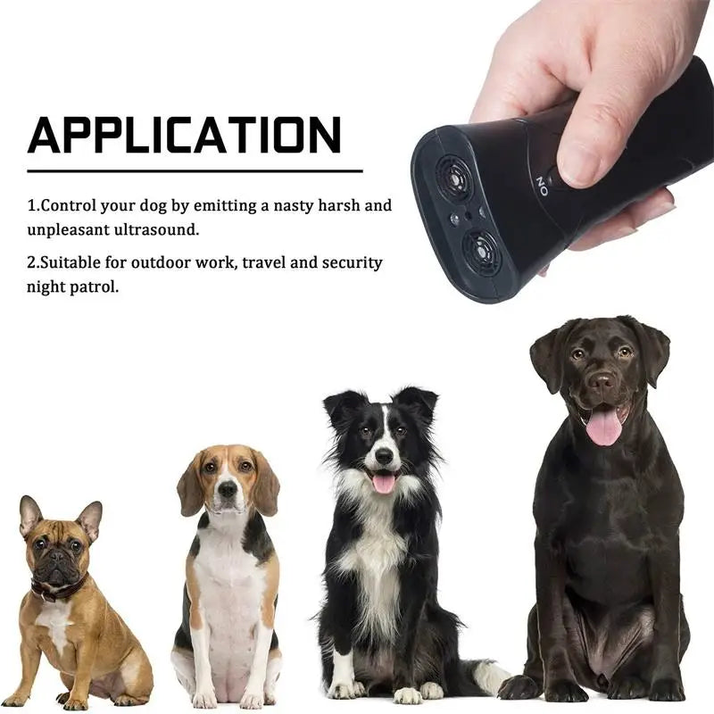 Powerful Ultrasonic Dog Repeller & Anti-Bark Trainer - Daisy's Amazing Deals