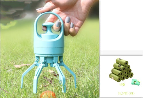 Lightweight Dog Pooper Scooper With Built-in Poop Bag Dispenser - Daisy's Amazing Deals